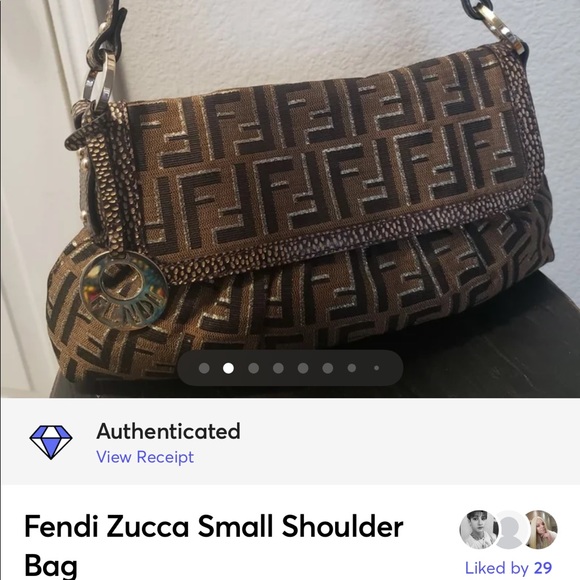 Fendi zucca chef shoulder bag - Picture 14 of 14